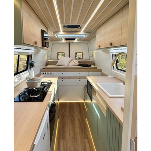 Modern Design RV Kitchen Cabinet Hanging Cabinet Set Aluminum RV Furniture