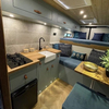 Nordic lightweight cooking camper van RV aluminum kitchen cabinet with drawers fireproof rv custom furniture bulk