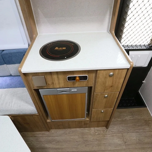 Custom RV kitchen cabinet aluminum honeycomb lightweight waterproof kitchen furniture rv