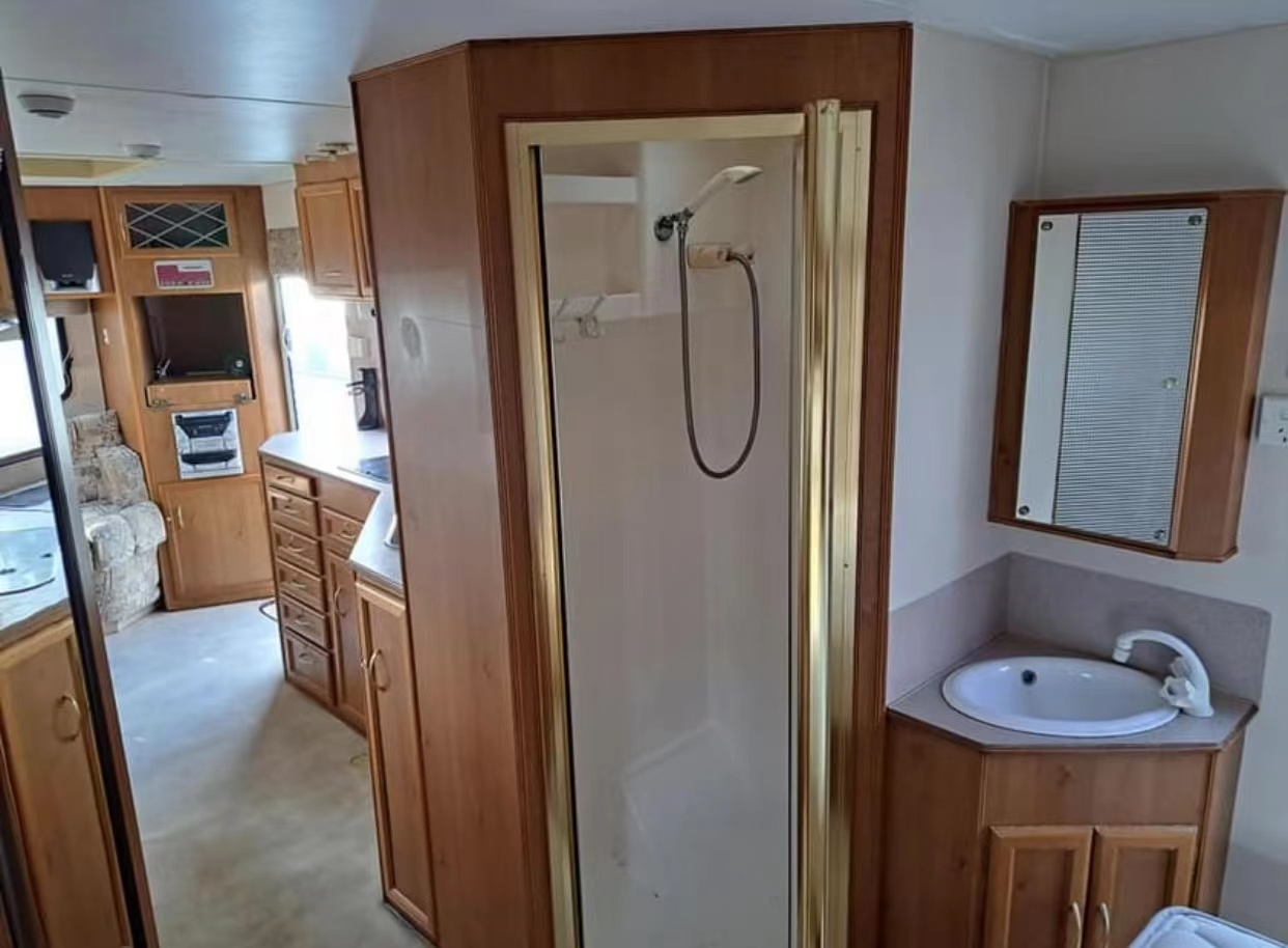 rv shower room