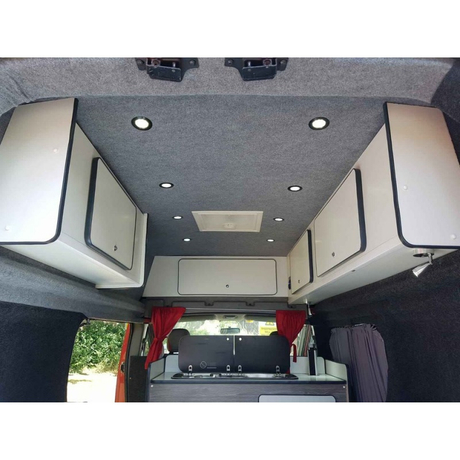 Aluminum Honeycomb Panel Camper Car Wall Cabinet Large Storage Space Aluminum RV Wall Cabinet 