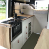 Hot sale custom caravan Rv Kitchen Cabinets lightweight aluminum Mobile home rv furniture