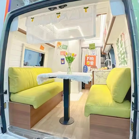 RV Caravan Multi-function Sofa Cabinet Lightweight Aluminum Sofa Cabinet Motorhome Accessories For Sale