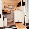 High-end custom RV furniture RV kitchen cabinets aluminum honeycomb panels camper furniture