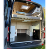 Private Custom RV Furniture Standard Bed Camper Double Bed with Cabinet under The Bed Can Be Stored
