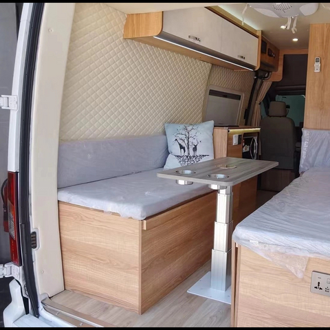 Modern style rv fold out beds Lightweight camping aluminium honey comb motorhome caravan rv furniture