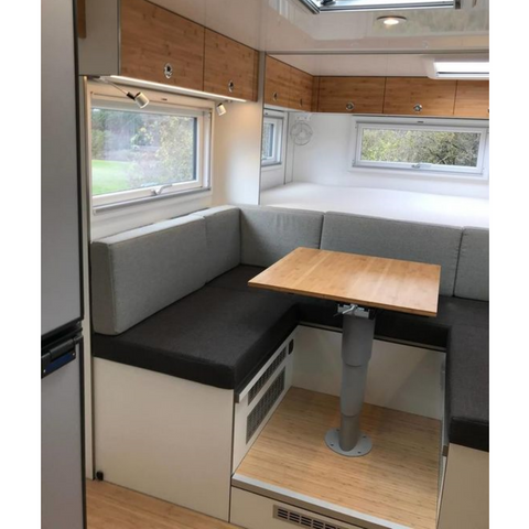 Simple RV Furniture Lightweight RV Customized Aluminum Seat Lift Seat Set
