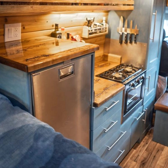 Multifunctional Composite rv interior accessories Waterproof RV Kitchen Cabinet for Caravan camper trailer