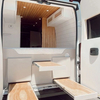 Multi-function travel Lightweight Aluminum RV furniture Motorhome sprinter van rv customized bed