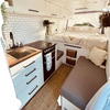 Popular storage space-saving RV kitchen cabinet lightweight aluminum camper furniture