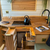 Popular lightweight aluminum RV kitchen cabinet multifunction rv furnishings for camper caravan motorhome