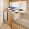 Custom-made lightweight all aluminum RV kitchen cabinet waterproof composite rv furniture