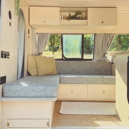 Lightweight Aluminum Camper Sofa Cabinet Trailer Rv Couch Cabinet 