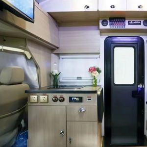 Lightweight Caravan Custom Rv Kitchen Cabinets Multi-function Aluminum Motorhome Kitchen Cabinet