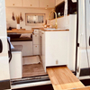 High-end custom RV furniture RV kitchen cabinets aluminum honeycomb panels camper furniture