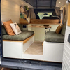 multi-function custom made camping aluminum rv customized bed Storage lightweight caravan vw rv sofa bed