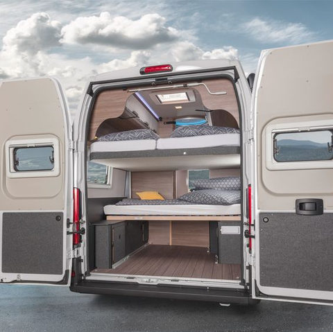 High Sales RV Bunk Bed Aluminum Honeycomb Panel Camper Bed