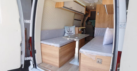 Modern style rv fold out beds Lightweight camping aluminium honey comb motorhome caravan rv furniture