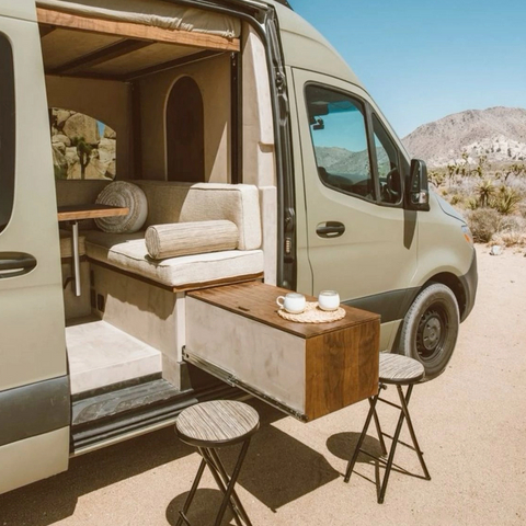 non-deformable durable Customized color camper RV furniture aluminum lightweight sofa bed 