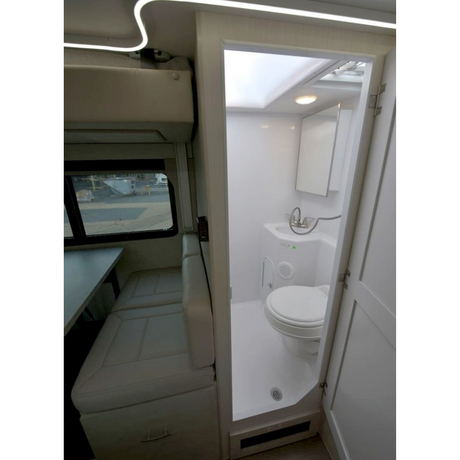 Lightweight Mobile Villa Mobile Home Aluminum Shower Room Lavatory Door Anti-corrosion And Waterproof