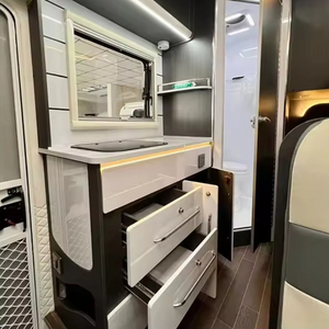 RV Waterproof Caravan Multi-function kitchen Cabinet Lightweight Aluminum rv custom cabinets 