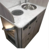 Customized Waterproof aluminium honeycomb panel kitchen cabinet camper van lightweight storage cabinet