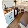 Lightweight Mercedes Benz sprinter van RV kitchen cabinet with sink cooking aluminum motorhome caravan RV furniture