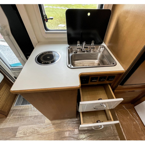 Popular Aluminum RV Kitchen Cabinet Light Aluminum Honeycomb Panel Furniture Waterproof And Fireproof