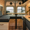 multi-functional Personal custom RV sofa bed storage aluminum sprinter van motorhome rv customized bed 