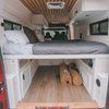 High-end custom aluminum rv customized bed with cabinets lightweight rv camper accessories bulk