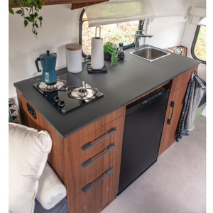 Custom Camper Van Kitchen Cabinet Durable RV Cabinet with Drawers