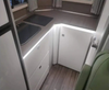 Camping Units Set lightweight custom kitchen cabinets aluminum storage caravan trailer cabinets