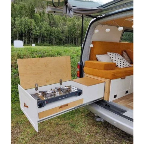High-end Lightweight Aluminum RV Seat with Pullout Cabinet Waterproof