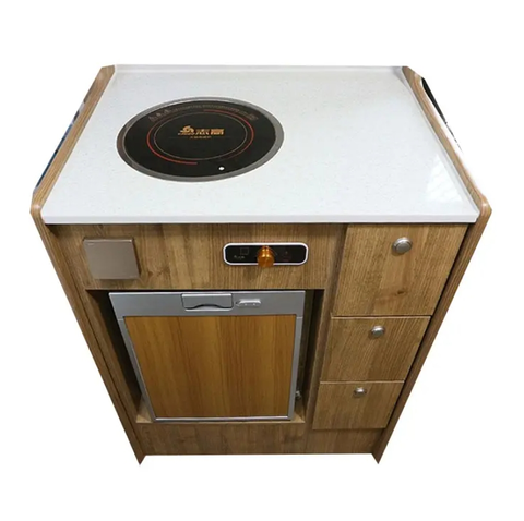 Custom RV kitchen cabinet aluminum honeycomb lightweight waterproof kitchen furniture rv