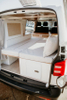 High-end Customized color camper Rv interior accessories aluminum lightweight vw rv sofa bed 