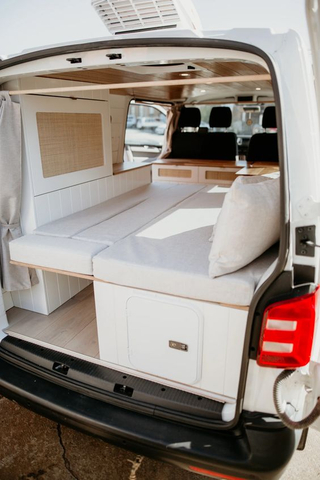 High-end Customized color camper Rv interior accessories aluminum lightweight vw rv sofa bed 