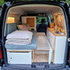 durable Customized color camper RV furniture aluminum lightweight sprinter van rv sofa bed 