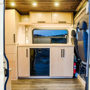 Modern Simple Design RV Kitchen Cabinet Aluminum Camper Cabinet
