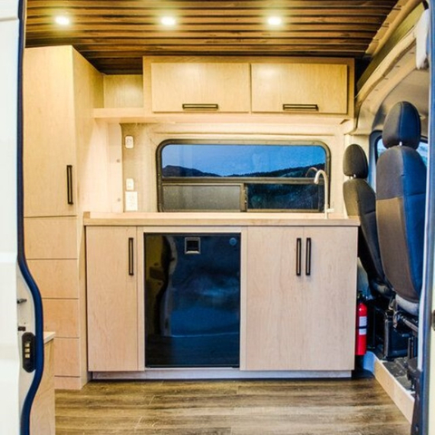 Modern Simple Design RV Kitchen Cabinet Aluminum Camper Cabinet