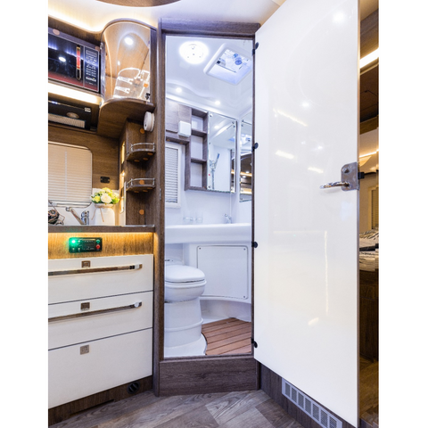 Aluminum RV Accessories RV Bathroom Shower Wall Panel Door Customized Waterproof And Durable