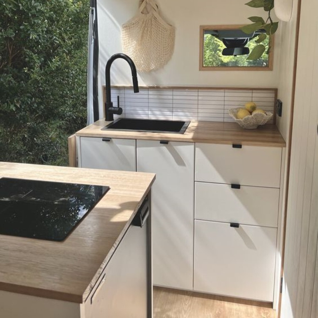 Mobile Home Aluminum Kitchen Cabinet Lightweight RV Aluminum Cabinet