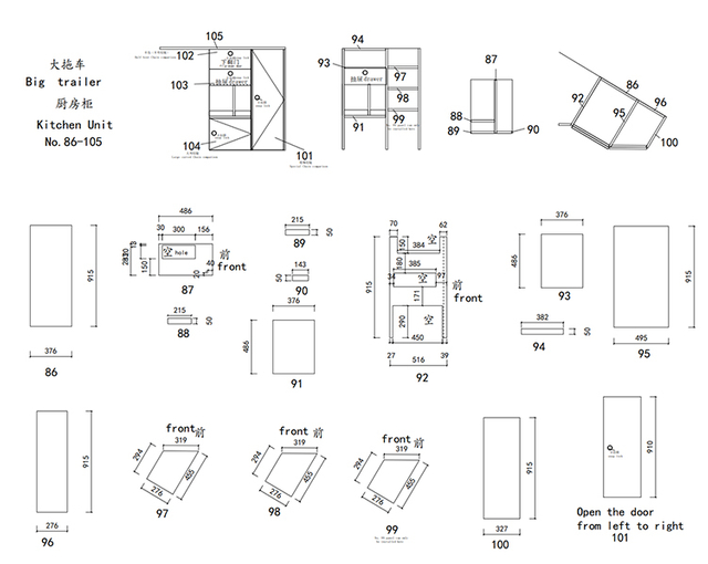 Big-trailer-Kitchen-Unit