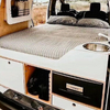 Luxury High Quality Lightweight rv aluminum cabinet Camper motorhome caravan aluminum rv customized bed 