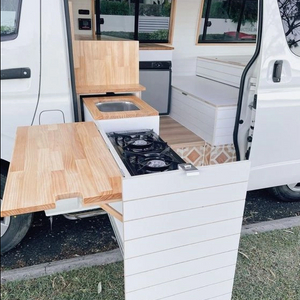 Waterproof And Fireproof RV Outdoor Kitchen Aluminum RV Furniture Kitchen Cabinet