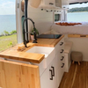 European style lightweight cooking camper van trailer rv custom furniture fireproof motorhome custom furniture