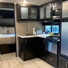 Luxury modern Aluminium Cabinets Custom waterproof trailer MOTORHOME RV kitchen cabinet
