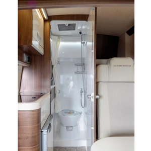 Waterproof Anticorrosive Aluminum RV Shower Wall Panel And Door Camper Toilet Door