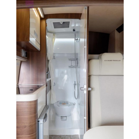 Waterproof Anticorrosive Aluminum RV Shower Wall Panel And Door Camper Toilet Door