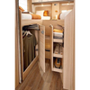  Aluminum RV Wardrobe Camper Bed with Cabinet Strong And Durable