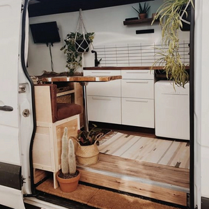 New Professional aluminum toyota sprinter van RV custom furniture lightweight fireproof camper rv kitchen cabinets